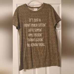 Lularoe Ladies Tee XL